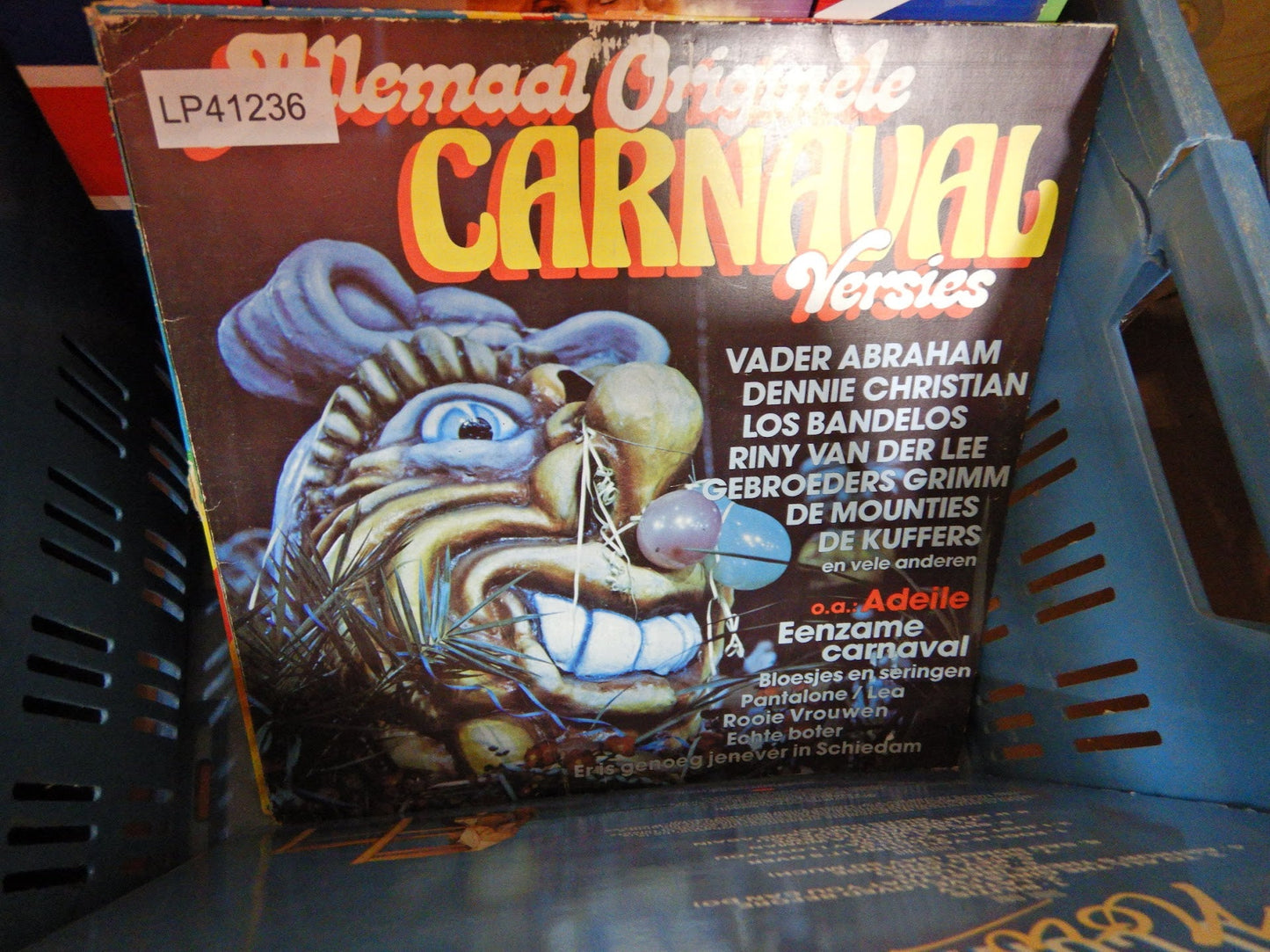 Various - Allemaal Originele Carnaval Versies (LP) 41236 Vinyl LP Vinyl Goed / Hoes Goed