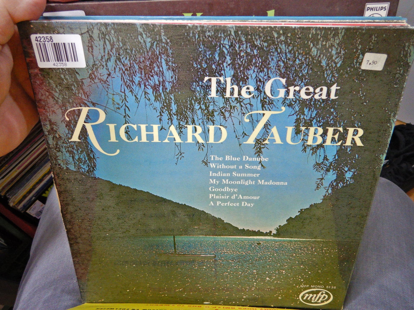 Richard Tauber - The Great (LP) 42358 Vinyl LP Vinyl Goed / Hoes Goed