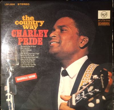 Charley Pride - The Country Way (LP) Vinyl LP Vinyl Zeer Goed / Hoes Goed "VINYLSINGLES.NL"