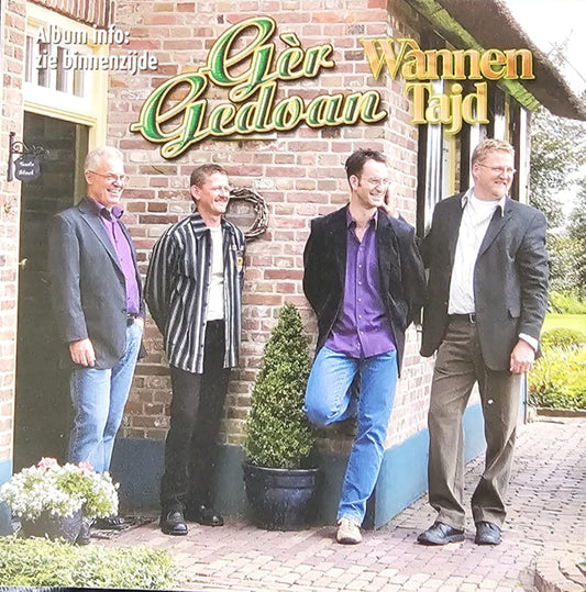 Ger Gedoan - Wannen Tajd (CD) Compact Disc Goede Staat