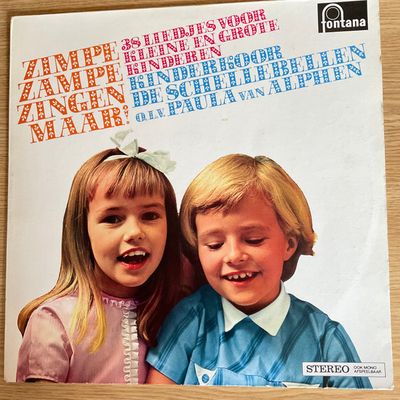 Schellebellen - Zimpe Zampe Zingen Maar! - 38 Liedjes Voor Kleine En Grote Kinderen (LP) Vinyl LP Vinyl (VG) <br> Hoes (G+)