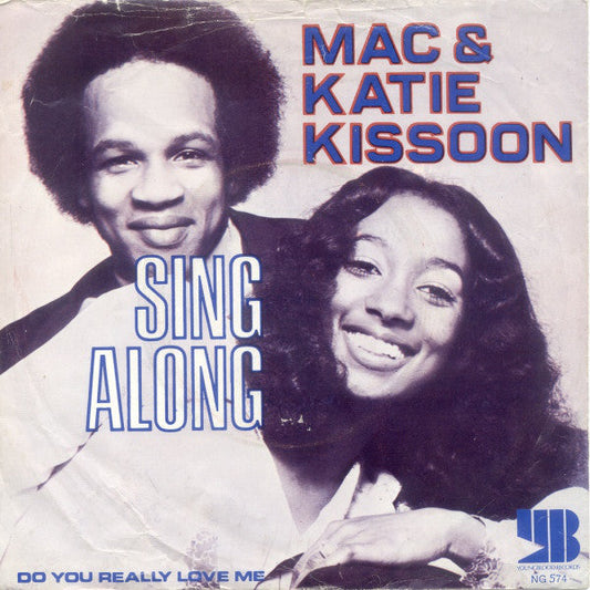 Mac And Katie Kissoon - Sing Along 40380 Vinyl Singles Vinyl Goed / Hoes Goed