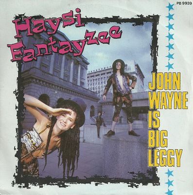 Haysi Fantayzee - John Wayne Is Big Leggy Vinyl Singles Vinyl Zeer Goed / Hoesje Goed "VINYLSINGLES.NL"