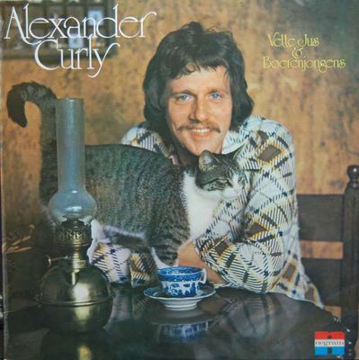 Alexander Curly - Vette Jus & Boerenjongens (LP) Vinyl LP Vinyl Zeer Goed / Hoesje Goed "VINYLSINGLES.NL"