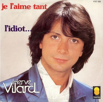 Hervé Vilard - Je L'aime Tant Vinyl Singles Vinyl Zeer Goed / Hoesje Goed "VINYLSINGLES.NL"