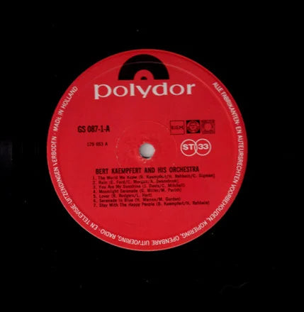 Bert Kaempfert / James Last - Serenade In Blue (LP) 49845 Vinyl LP Dubbel Vinyl Goed / Hoes Goed