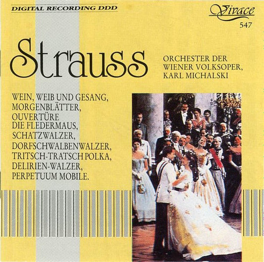 Wiener Volksoper - Strauss (CD) 70707 Compact Disc Goede Staat