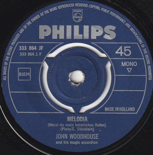 John Woodhouse - Melodia 04034 Vinyl Singles Vinyl Goed / Hoes Generic