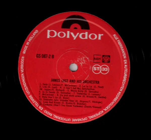 Bert Kaempfert / James Last - Serenade In Blue (LP) 49845 Vinyl LP Dubbel Vinyl Goed / Hoes Goed