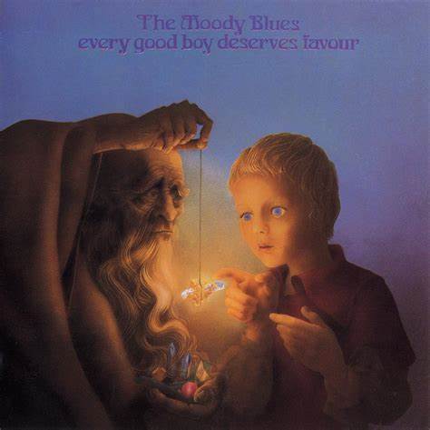 Moody Blues - Every Good Boy Deserves Favour (LP) 44048 Vinyl LP Vinyl Goed / Hoes Goed
