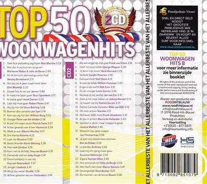 Various - Top 50 Woonwagenhits 8 (CD) 70265 Compact Disc Vinyl Goed / Hoes Goed