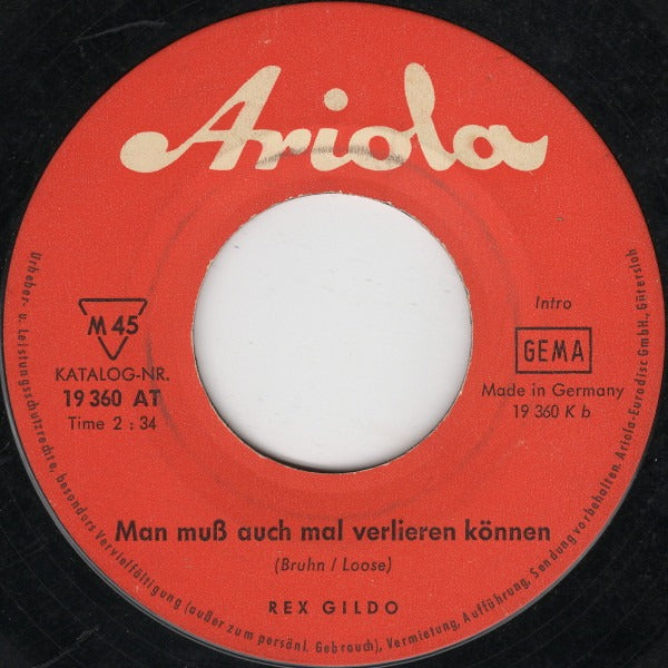 Rex Gildo - Ein Ring Aus Gold 06478 Vinyl Singles Vinyl Goed / Hoes Generic