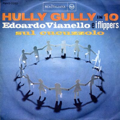 Edoardo Vianello - Hully Gully In 10 Vinyl Singles Vinyl Zeer Goed / Hoesje Goed "VINYLSINGLES.NL"