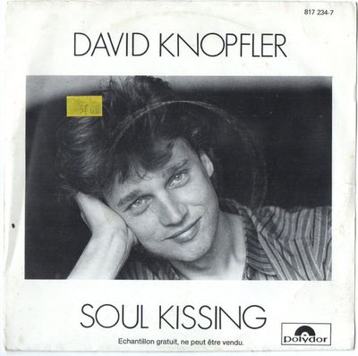 David Knopfler - Soul Kissing Vinyl Singles Vinyl Zeer Goed / Hoesje Goed "VINYLSINGLES.NL"