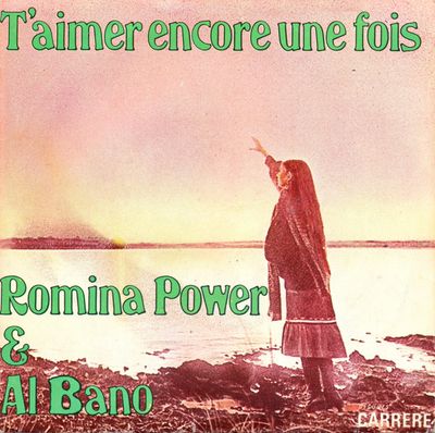 Al Bano & Romina Power - T'aimer Encore Une Fois Vinyl Singles Vinyl Zeer Goed / Hoesje Goed "VINYLSINGLES.NL"