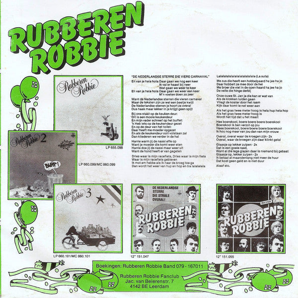Rubberen Robbie - De Nederlandse Sterre Die Viere Carnaval 29283