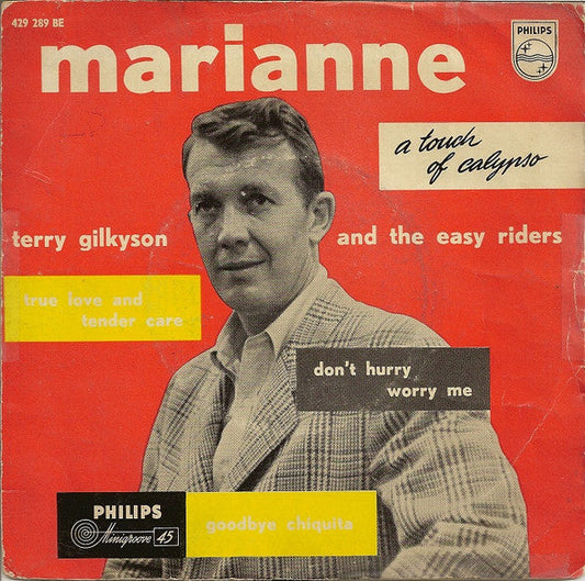 Terry Gilkyson And The Easy Riders - Marianne 30714 Vinyl Singles EP Vinyl Goed / Hoes Goed