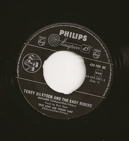 Terry Gilkyson And The Easy Riders - Marianne 30714 Vinyl Singles EP Vinyl Goed / Hoes Goed