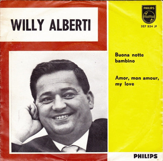 Willy Alberti - Buona Notte Bambino 35205 Vinyl Singles Vinyl Goed / Hoes Goed