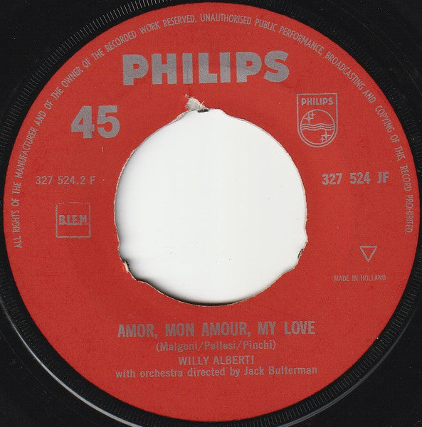 Willy Alberti - Buona Notte Bambino 35205 Vinyl Singles Vinyl Goed / Hoes Goed