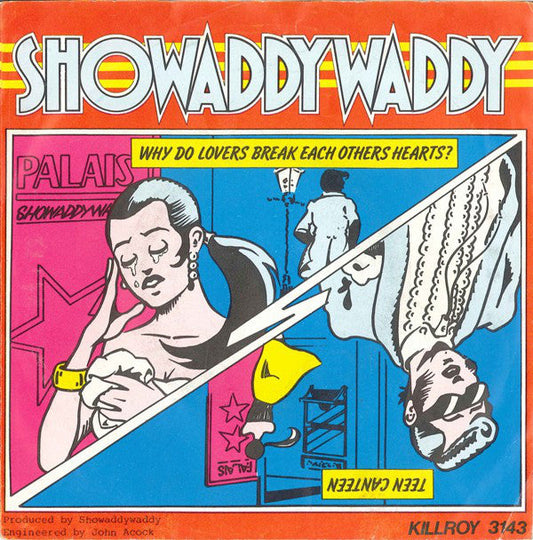 Showaddywaddy - Why Do Lovers Break Each Others Hearts? 40264 Vinyl Singles Vinyl Goed / Hoes Goed