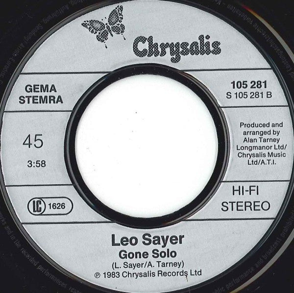Leo Sayer - Orchard Road 03140 Vinyl Singles Vinyl Goed / Hoes Goed