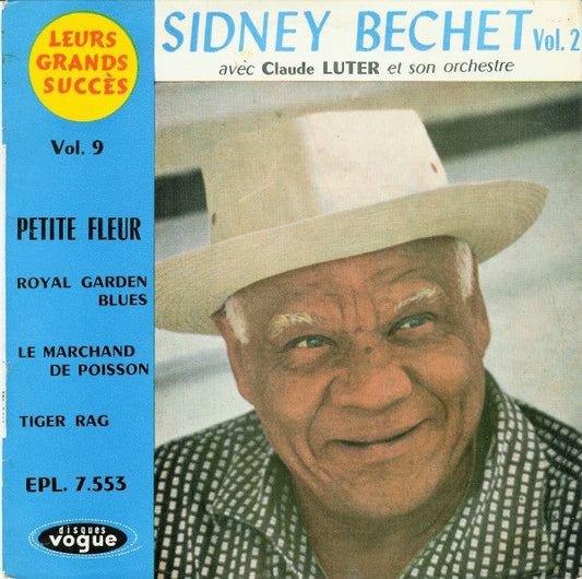 Sidney Bechet Avec Claude Luter Et Son Orchestre - Sidney Bechet Vol. 2 39814 Vinyl Singles Vinyl Goed / Hoes Goed
