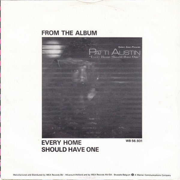 Patti Austin - Baby, Come To Me 38254 Vinyl Singles Vinyl Goed / Hoes Goed