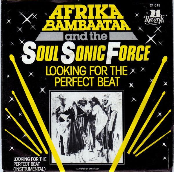 Afrika Bambaataa & Soulsonic Force - Looking For The Perfect Beat 41981 Vinyl Singles Vinyl Goed / Hoes Goed
