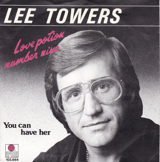 Lee Towers - Love Potion Number Nine 40739 Vinyl Singles Vinyl Goed / Hoes Goed