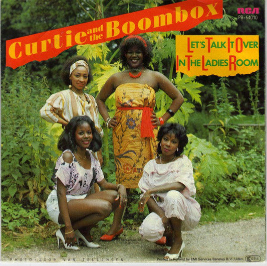 Curtie And The Boombox - Let's Talk It Over In The Ladies' Room 25741 29109 Vinyl Singles Vinyl Goed / Hoes Goed