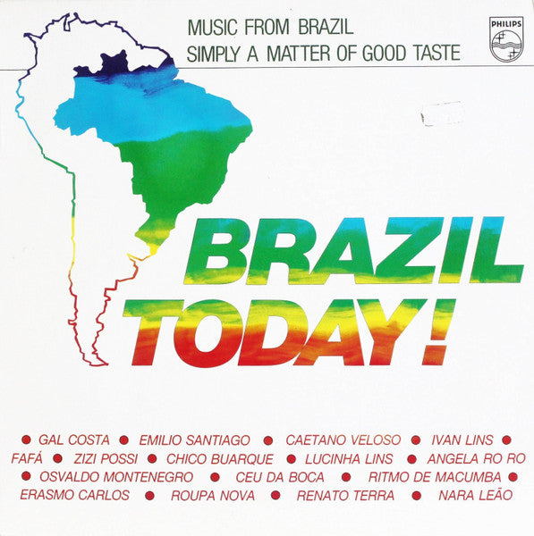 Various - Brazil Today (LP) 44031 Vinyl LP Vinyl Goed / Hoes Goed