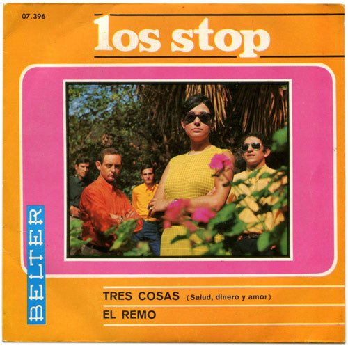 Los Stop - Tres Cosas (Salud, Dinero Y Amor) 37928 Vinyl Singles Vinyl Goed / Hoes Goed