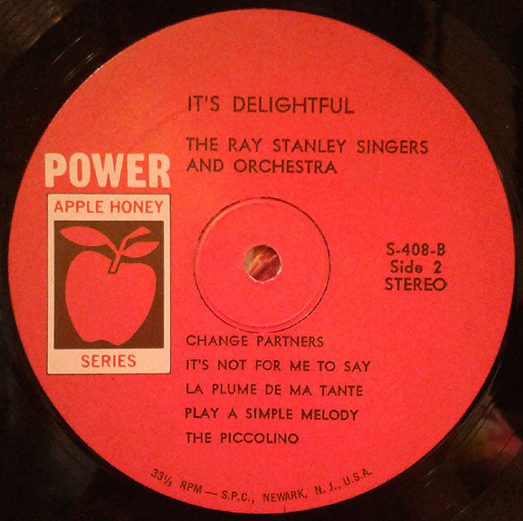 Ray Stanley Singers And Orchestra – It's Delightful (LP) 42341