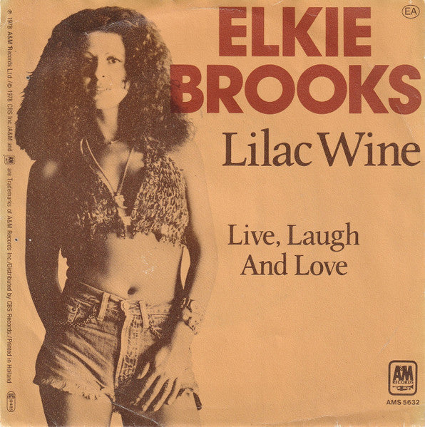 Elkie Brooks - Lilac Wine Vinyl Singles Vinyl Zeer Goed / Hoesje Goed "VINYLSINGLES.NL"