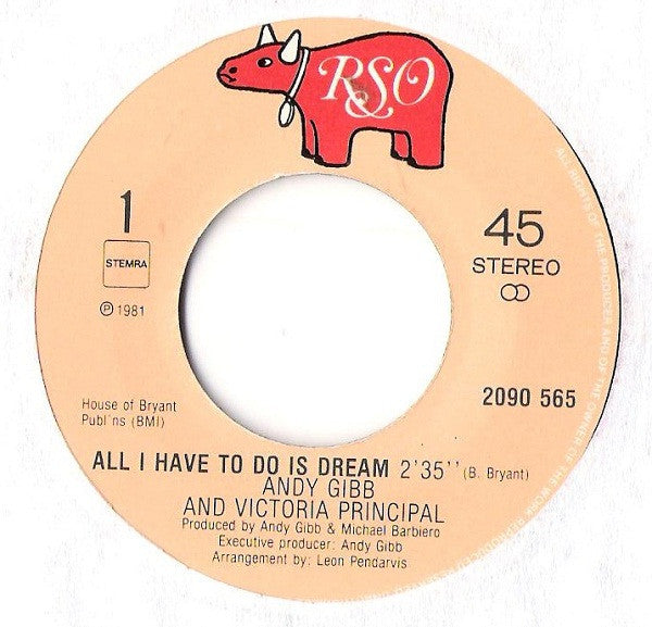 Andy Gibb And Victoria Principal - All I Have To Do Is Dream 30563