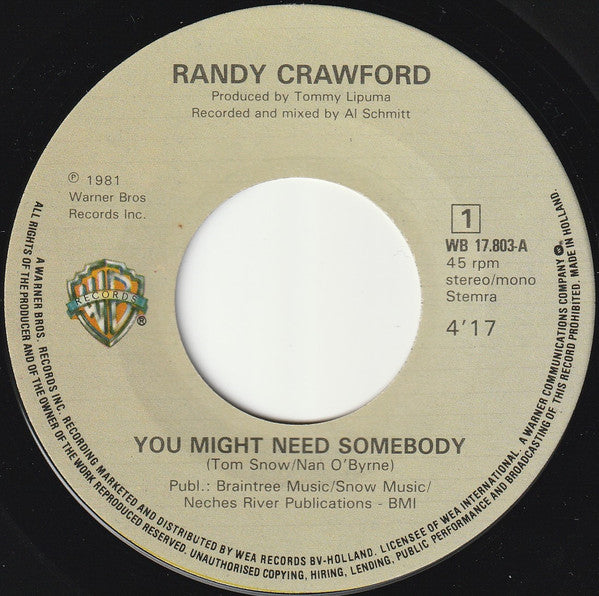 Randy Crawford - Vielleicht brauchen Sie jemanden 30371