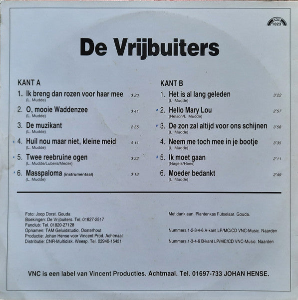 Vrijbuiters - De Vrijbuiters (LP) 51602 Vinyl LP Vinyl Goed / Hoes Goed