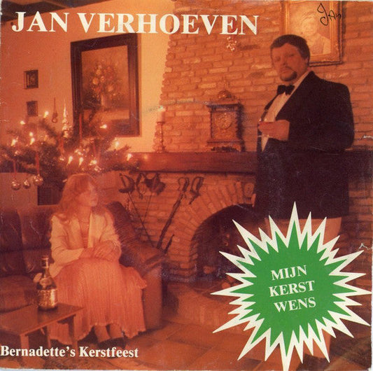 Jan Verhoeven - Mijn Kerstwens 35130 Vinyl Singles Vinyl Goed / Hoes Goed
