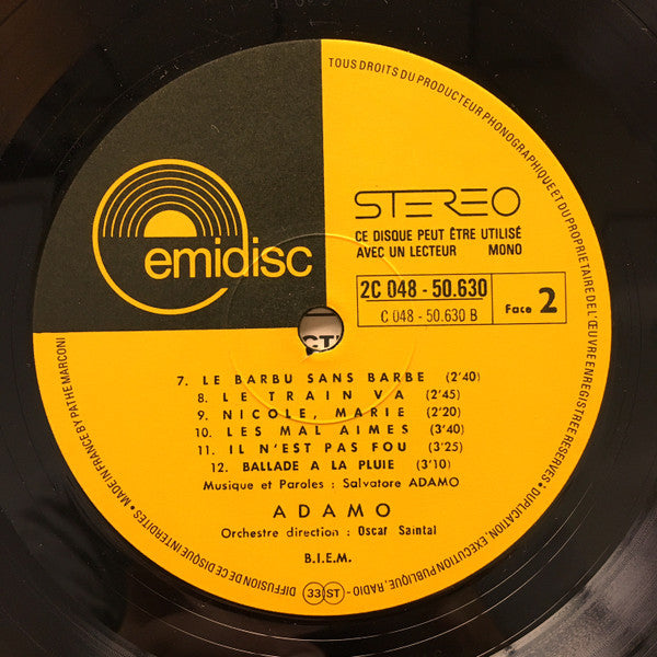 Adamo - Chansons De Mes Seize Ans (LP) 50006