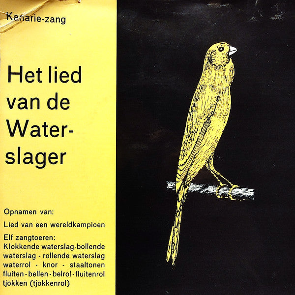 No Artist - Het Lied Van De Waterslager 14550 Vinyl Singles Vinyl Goed / Hoes Goed