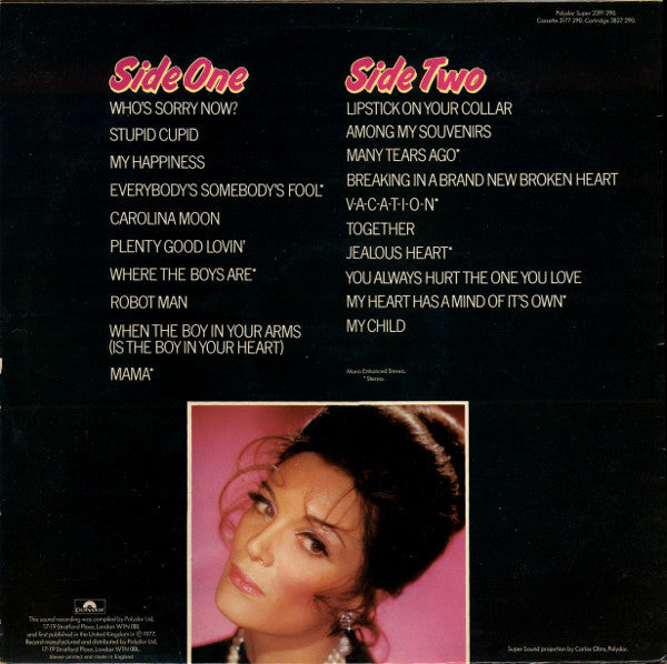 Connie Francis - 20 All Time Greats (LP) 50077 Vinyl LP Vinyl Goed / Hoes Goed