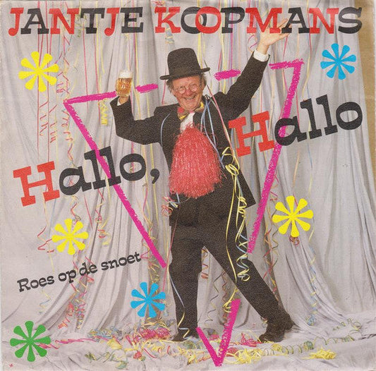 Jantje Koopmans - Hallo, Hallo 32668 Vinyl Singles Vinyl Goed / Hoes Goed