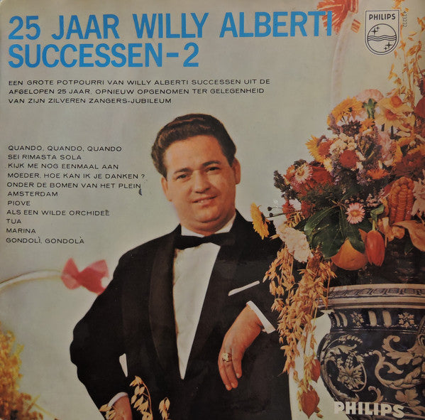 Willy Alberti - 25 Jaar Willy Alberti Successen-2 27304 Vinyl Singles EP Vinyl Goed / Hoes Goed