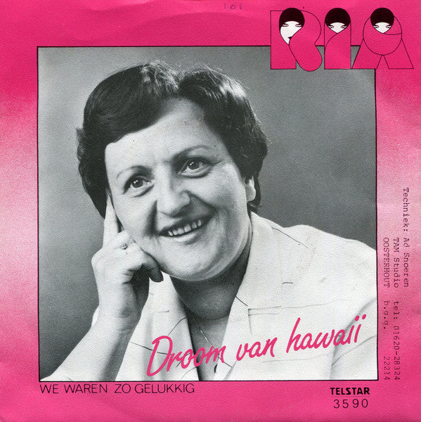 Ria - Droom Van Hawaii 35539 Vinyl Singles Vinyl Goed / Hoes Goed