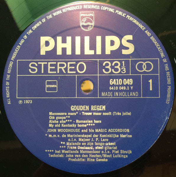 John Woodhouse - Gouden Regen (LP) 43204
