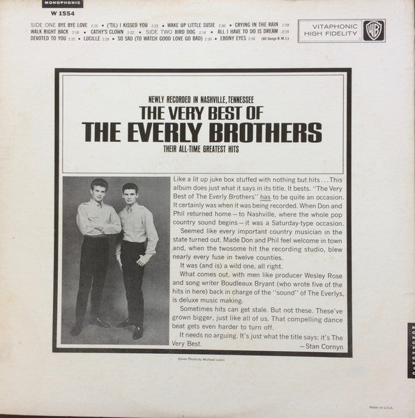Everly Brothers – Das Allerbeste von den Everly Brothers (LP) 51045