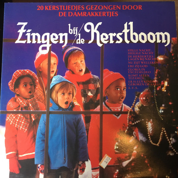 Damrakkertjes - Zingen Bij De Kerstboom (LP) Vinyl LP Vinyl Zeer Goed / Hoesje Goed "VINYLSINGLES.NL"