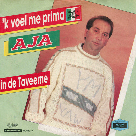 Aja van de Graaf - 'k Voel Me Prima 25420 Vinyl Singles Vinyl Goed / Hoes Goed
