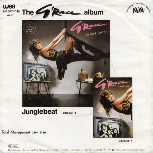 G'Race - Nothing In This World Vinyl Singles Vinyl Zeer Goed / Hoesje Goed "VINYLSINGLES.NL"
